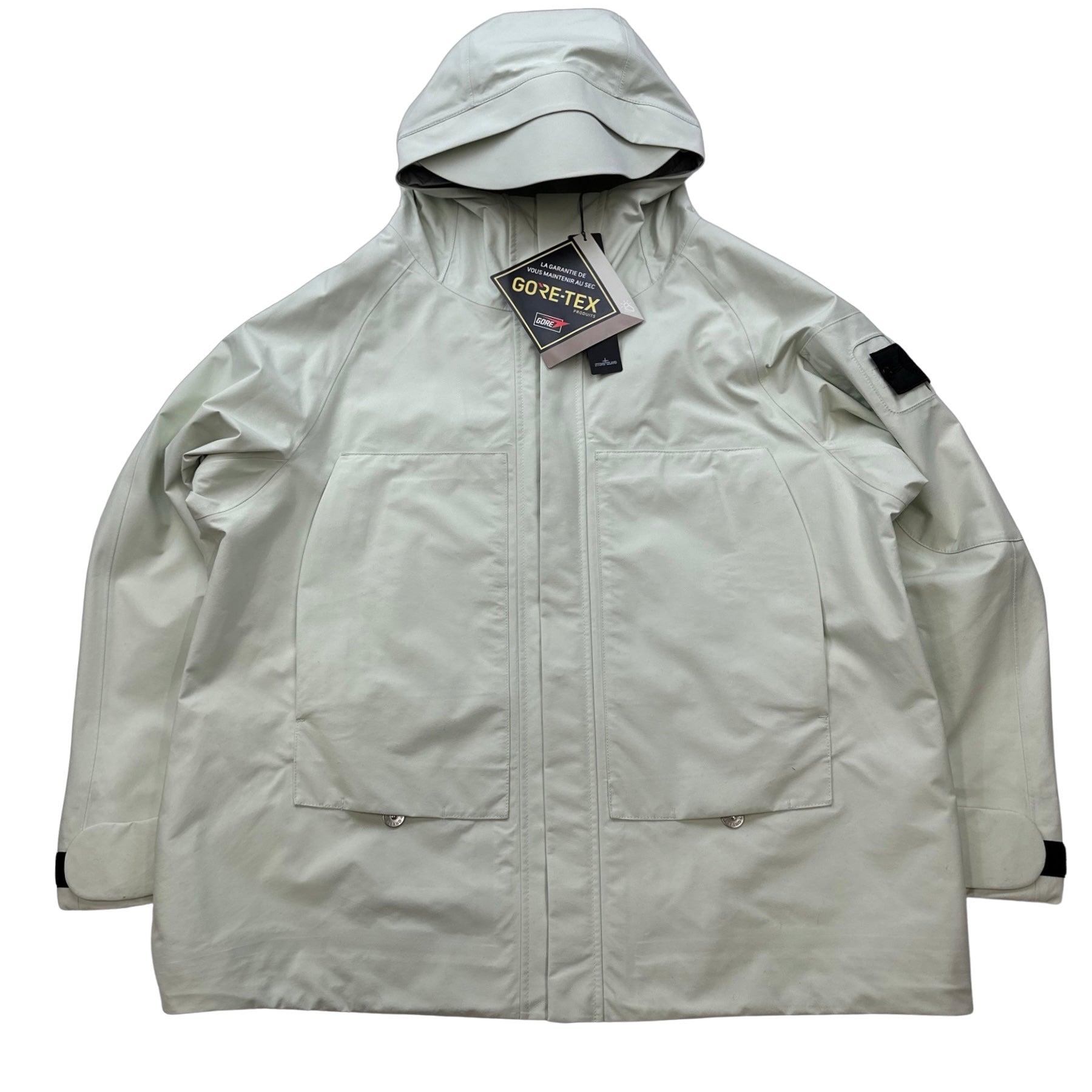ジャケット・アウター stone   shadow project NYLON L Stone Island Shadow Project Lucid Bomber Jacket Grey/Silver