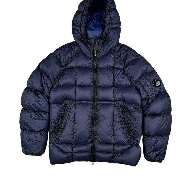 CP Company Blue DD Shell Down Puffer - Small