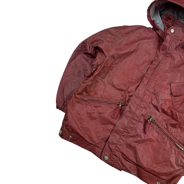 CP Company Junior Vintage Pink Ice Changing Nylon Hooded Jacket - Age 8