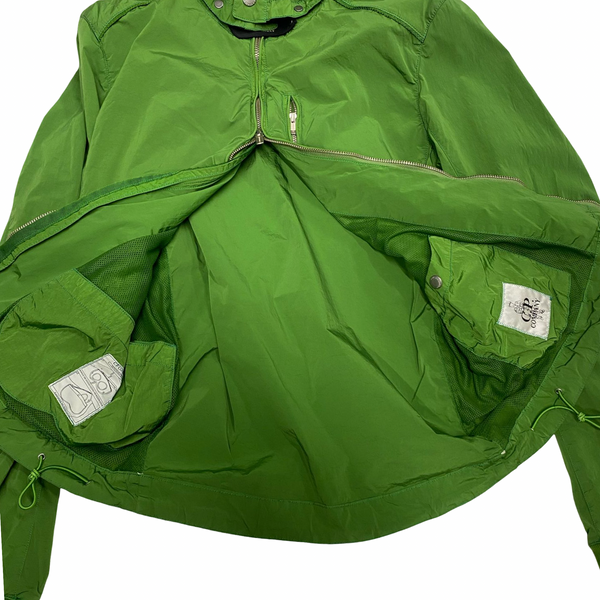 C.P. Company Green Nycra Google Jacket - Large (50)
