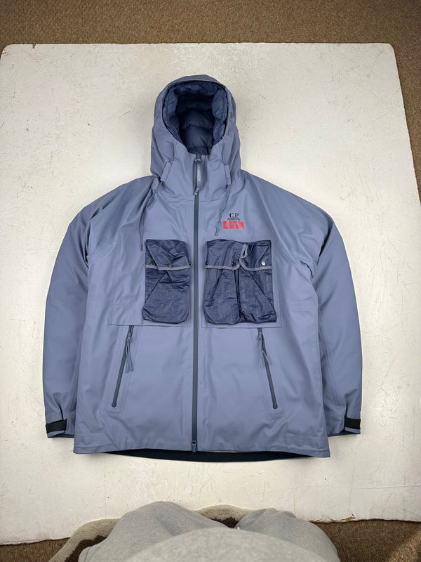 Cp Company periwinkle gore tex Infinium Dual layer Jacket