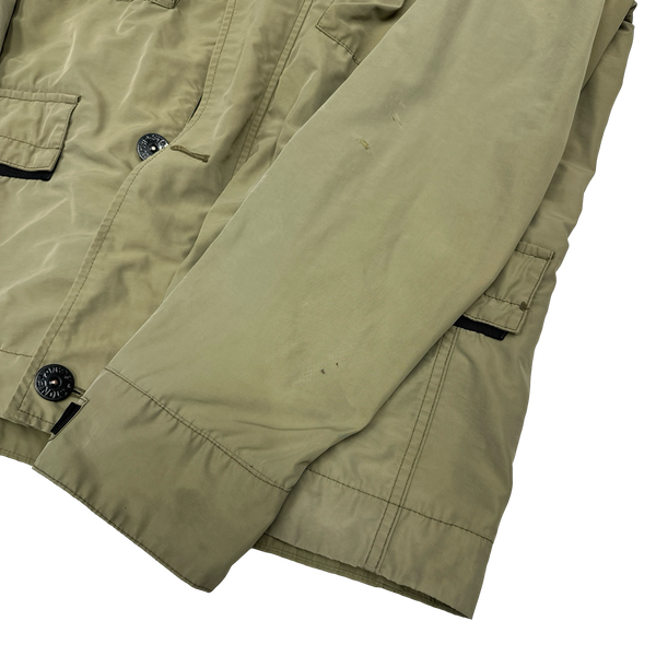 Stone Island 2017 Garment Dyed Micro Reps Field Jacket - Large