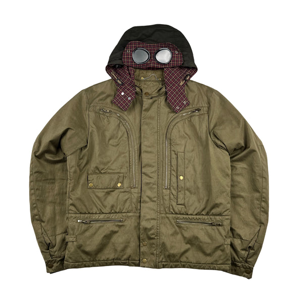CP Company 2010 Tempo Performance Plaid Goggle Jacket - XL