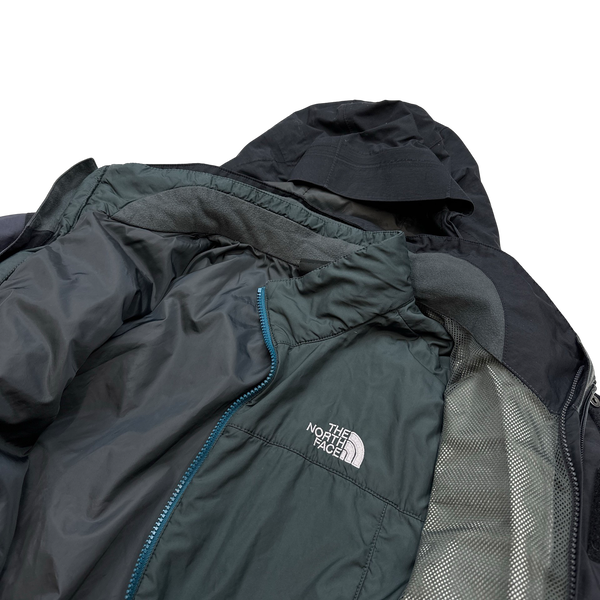 North Face Charcoal Grey Triclimate 3 in 1 Waterproof Jacket - Medium