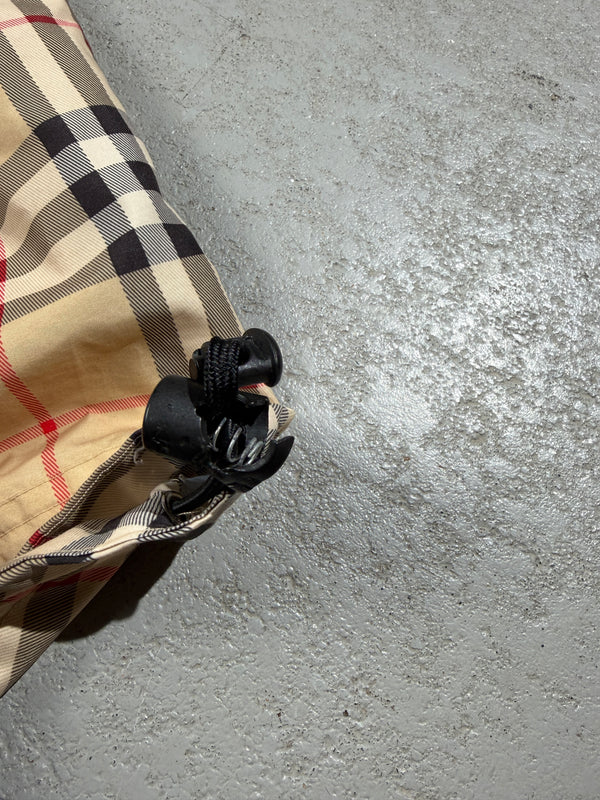 Burberry Nova Check Hooded Lightweight Bag Jacket - Large