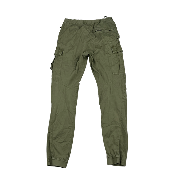 Stone Island 2017 RE T Khaki Cargo Trousers - Small