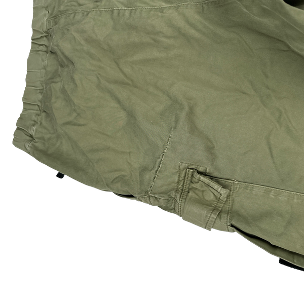 Stone Island 2017 RE T Khaki Cargo Trousers - Small
