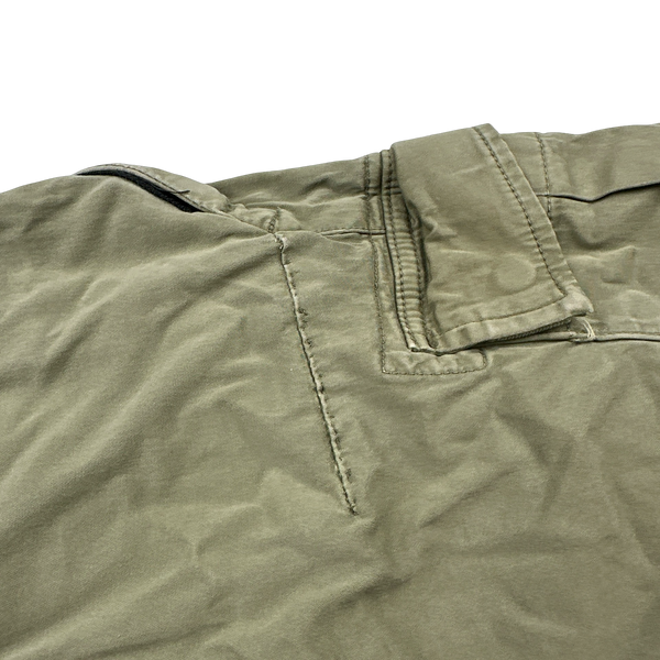 Stone Island 2017 RE T Khaki Cargo Trousers - Small