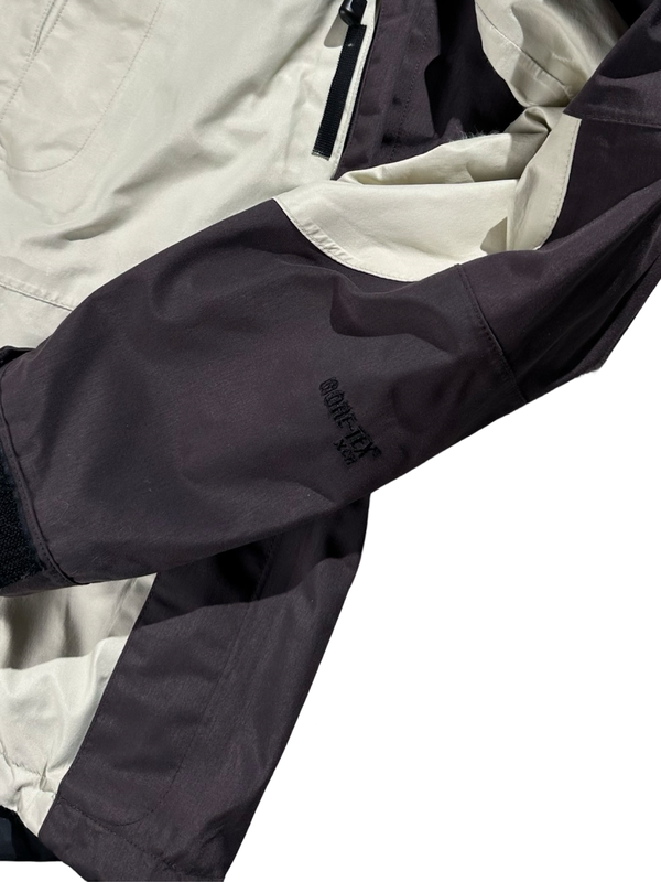 North Face Brown/Cream Gore Tex Summit Series Shell Jacket - Small