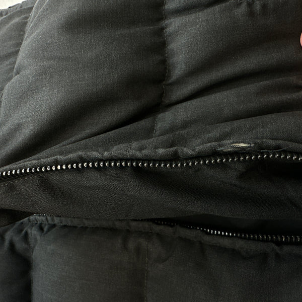 Prada Grey Down Filled Puffer Vest - Medium
