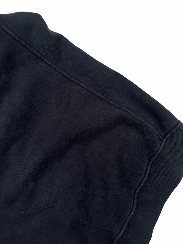Stone Island Supreme 2014 Black Cotton Spellout Tracksuit Set - Large