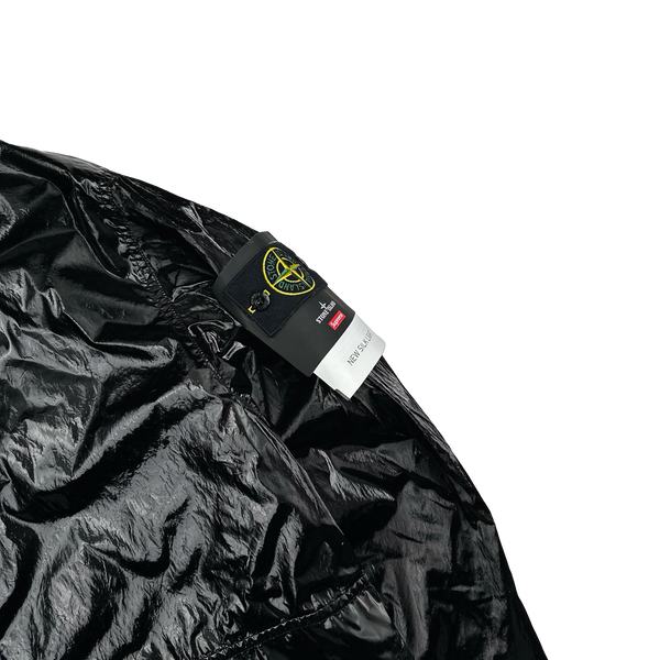 【廃盤希少】peakネットスタンドLV-011 Stone Island x Supreme 2019 Black New Silk Dutch Rope Jacket