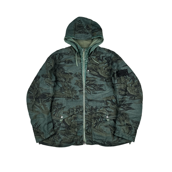 Stone Island 2022 Shadow Project Printed Linen Codura-TC Jacket - XL