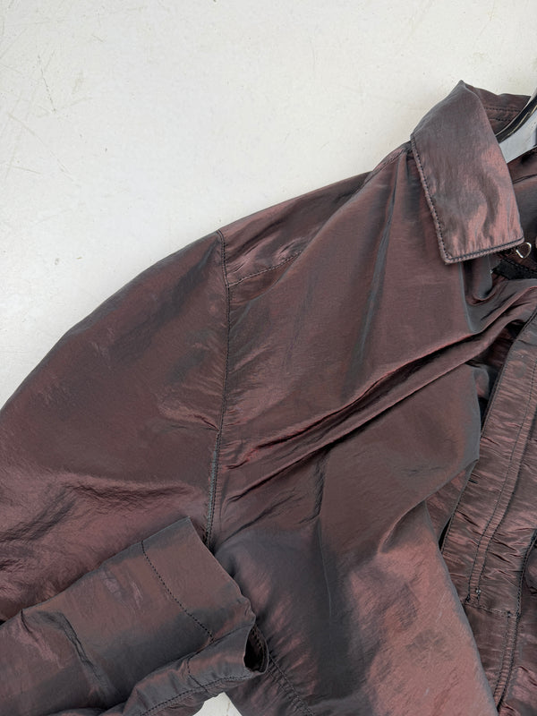 Stone Island 2016 Dark Red Weft Overshirt - XXL