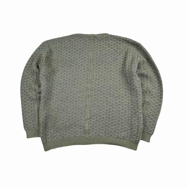 Stone Island 2015 Shadow Project Green Crewneck Knitted Jumper