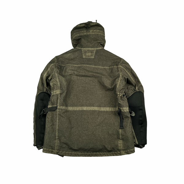 CP Company Explorer Metropolis Co Ted Khaki Multipocketed Lined Jacket - XXL