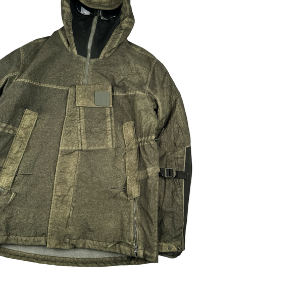 CP Company Explorer Metropolis Co Ted Khaki Multipocketed Lined Jacket - XXL