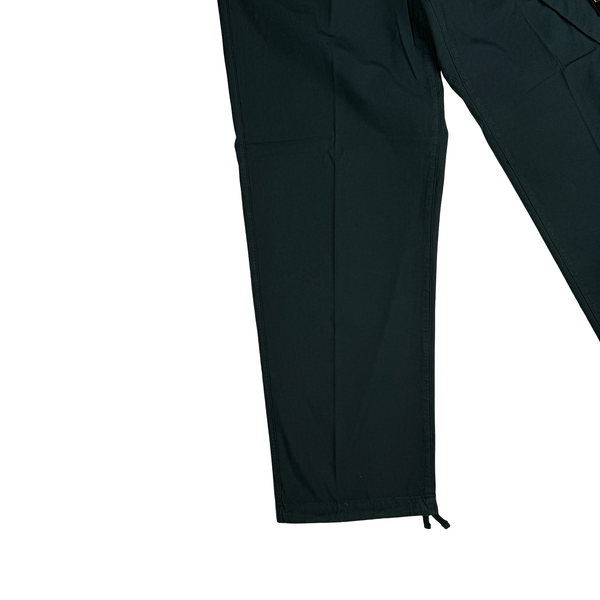 Stone Island 2025 Dark Green Loose Fit Cotton Trousers- 34" Large - 36" XL