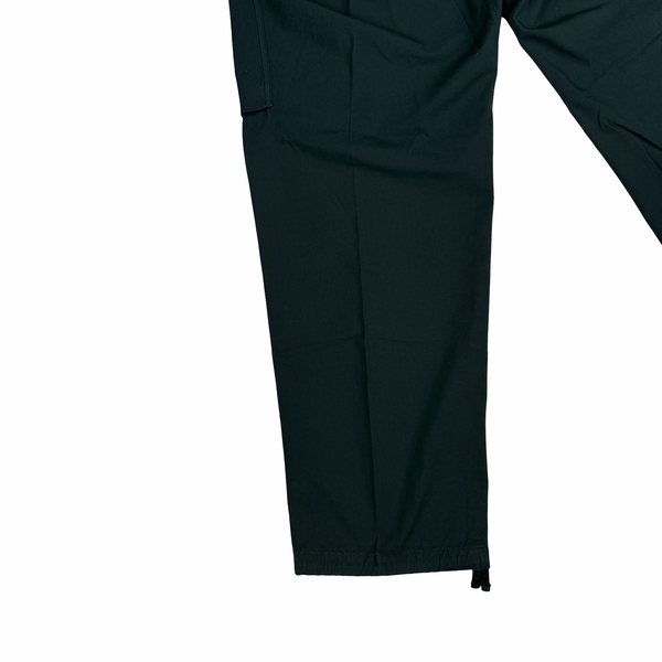 Stone Island 2025 Dark Green Loose Fit Cotton Trousers- 34" Large - 36" XL