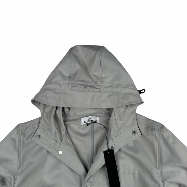 Stone Island 2022 Workwear R-Gabardine 3/1 Cotton Buttoned Jacket - Medium