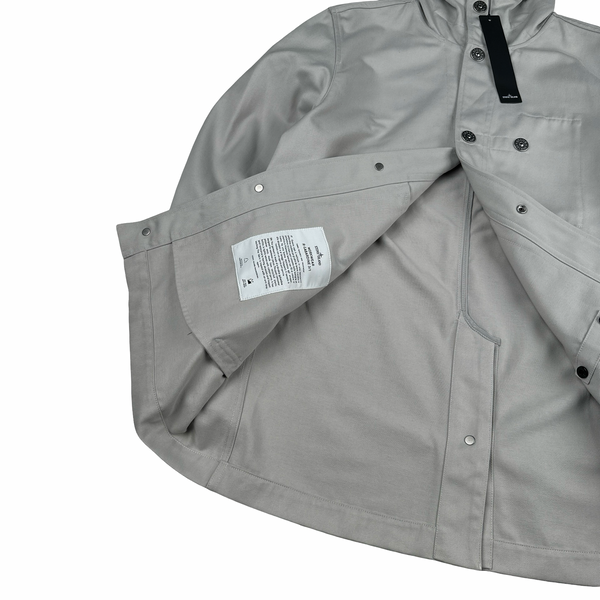 Stone Island 2022 Workwear R-Gabardine 3/1 Cotton Buttoned Jacket - Medium