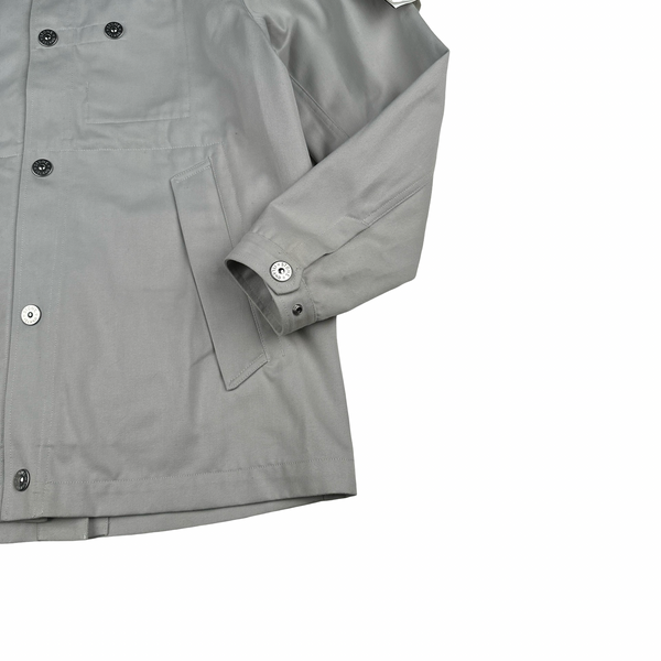 Stone Island 2022 Workwear R-Gabardine 3/1 Cotton Buttoned Jacket - Medium