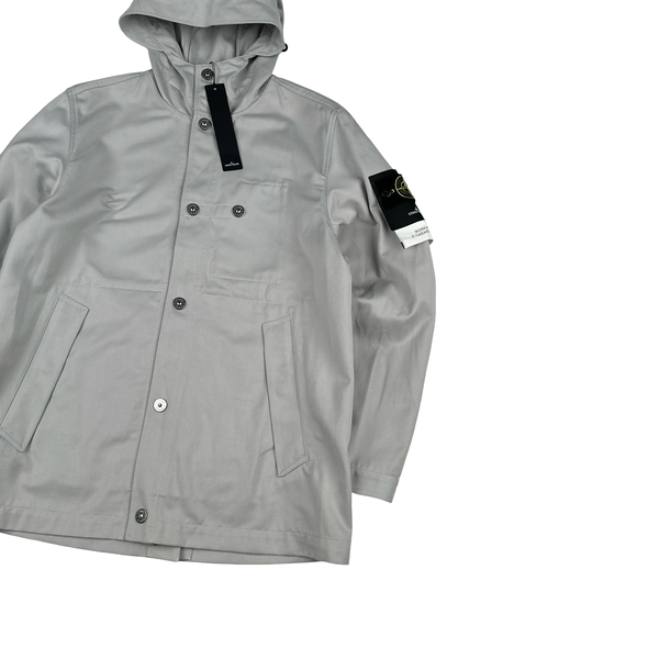 Stone Island 2022 Workwear R-Gabardine 3/1 Cotton Buttoned Jacket - Medium