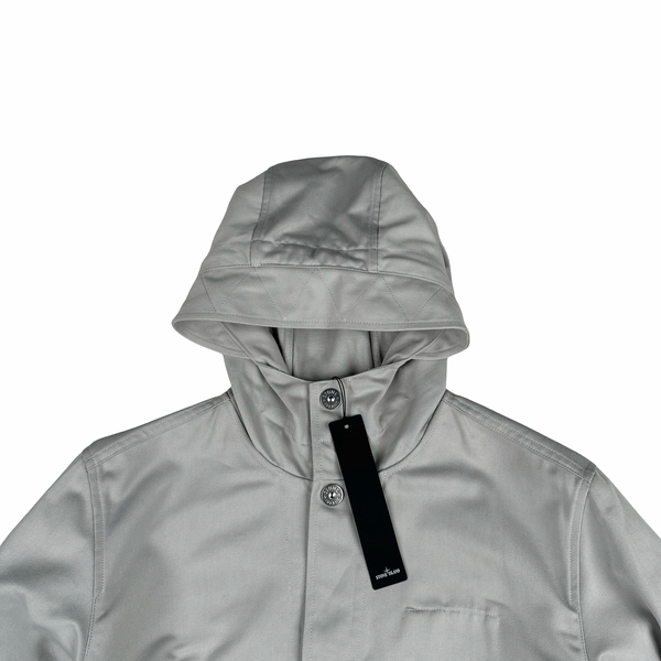 Stone Island 2022 Workwear R-Gabardine 3/1 Cotton Buttoned Jacket - Medium