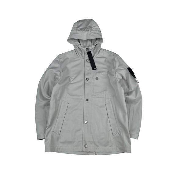 Stone Island 2022 Workwear R-Gabardine 3/1 Cotton Buttoned Jacket - Medium