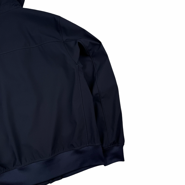 Stone Island 2026 Navy Light Soft Shell-R Zipped Jacket - Small