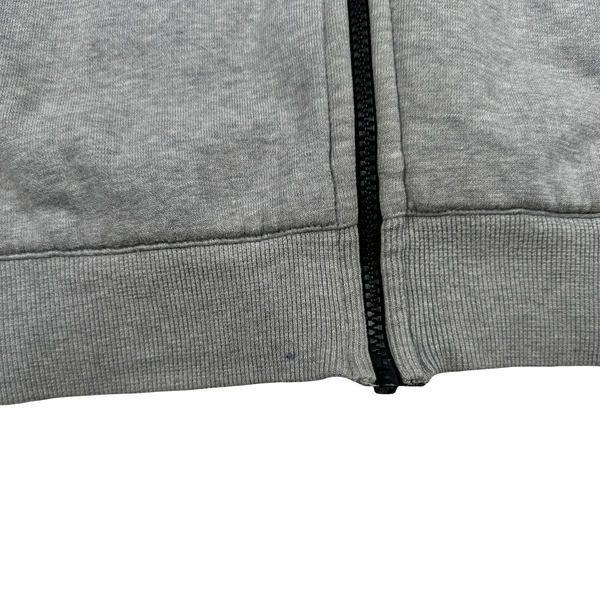 Stone Island 2013 Grey Zip Up Hoodie - Large