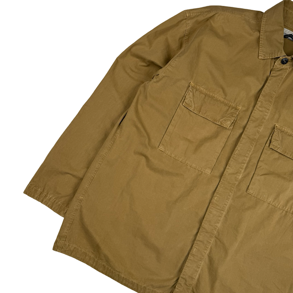 Stone Island 2023 Tan Cotton Overshirt - XL