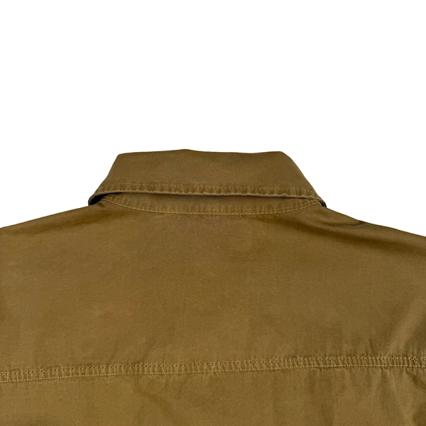 Stone Island 2023 Tan Cotton Overshirt - XL