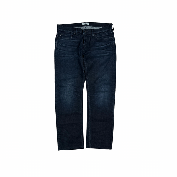 Stone Island 2018 Slim Fit Dark Denim Jeans - 36"