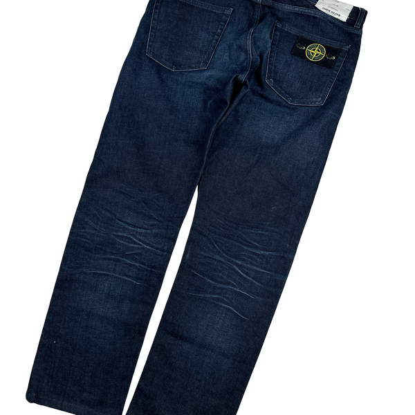 Stone Island 2018 Slim Fit Dark Denim Jeans - 36"