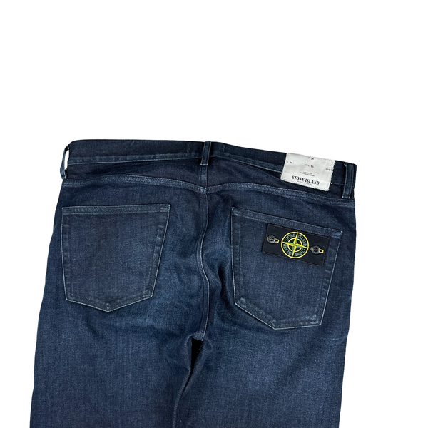 Stone Island 2018 Slim Fit Dark Denim Jeans - 36"