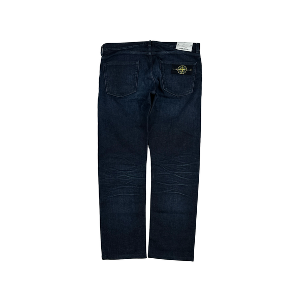 Stone Island 2018 Slim Fit Dark Denim Jeans - 36"