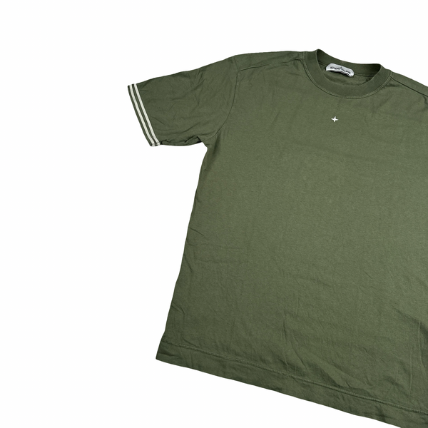 Stone Island Stellina Logo Short Sleeved T Shirt - Large