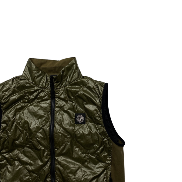 Stone Island 2017 Khaki Pertex Quantum Primaloft Vest - Large