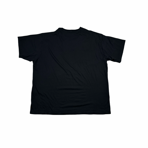 Stone Island Black Spellout Logo T Shirt - 3XL