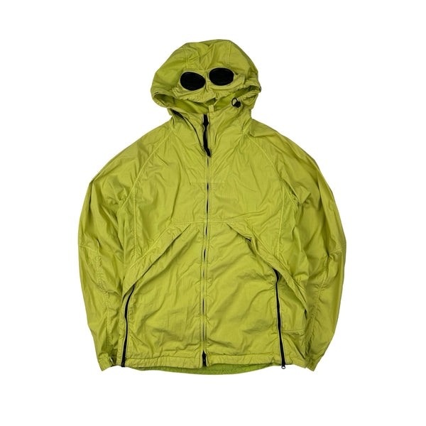 CP Company Lime Green 50.3 Goggle Jacket - XL