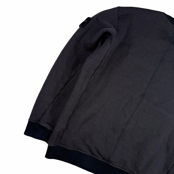 Stone Island 2018 Wool Navy Ghost Crewneck - Large