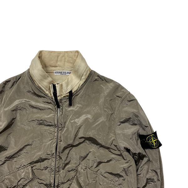 Stone Island 2011 Nylon Metal Bomber Jacket - Medium