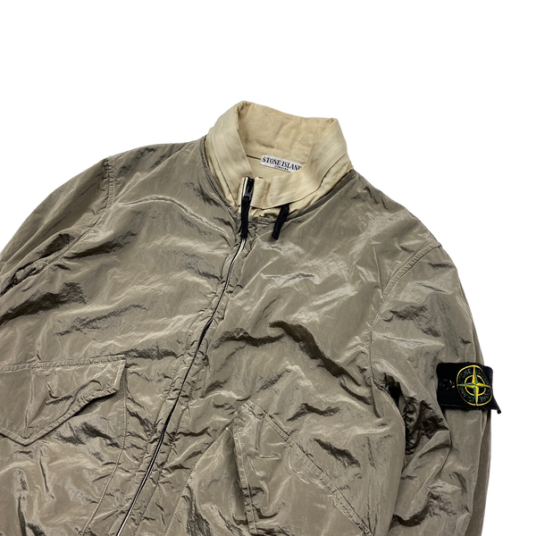 Stone Island 2011 Nylon Metal Bomber Jacket - Medium