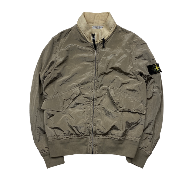 Stone Island 2011 Nylon Metal Bomber Jacket - Medium