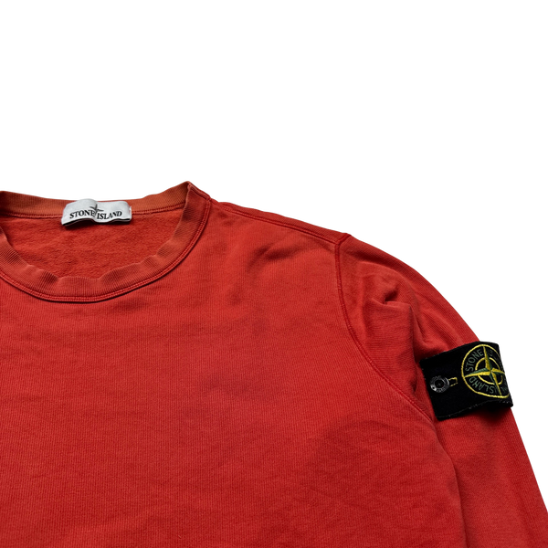 Stone Island 2015 Cotton Crewneck Sweatshirt - Medium