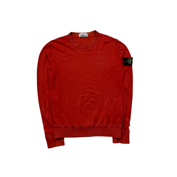 Stone Island 2015 Cotton Crewneck Sweatshirt - Medium