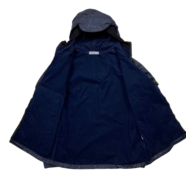 Stone Island 2010 Navy Nylon Shimmer Jacket - Large