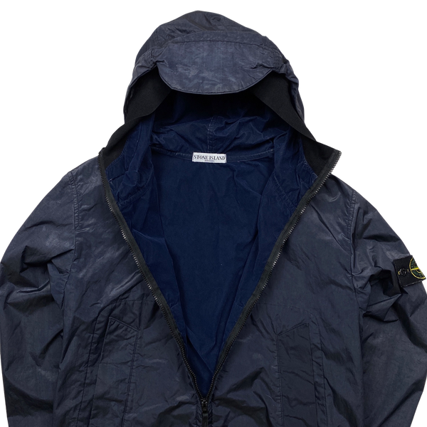 Stone Island 2010 Navy Nylon Shimmer Jacket - Large