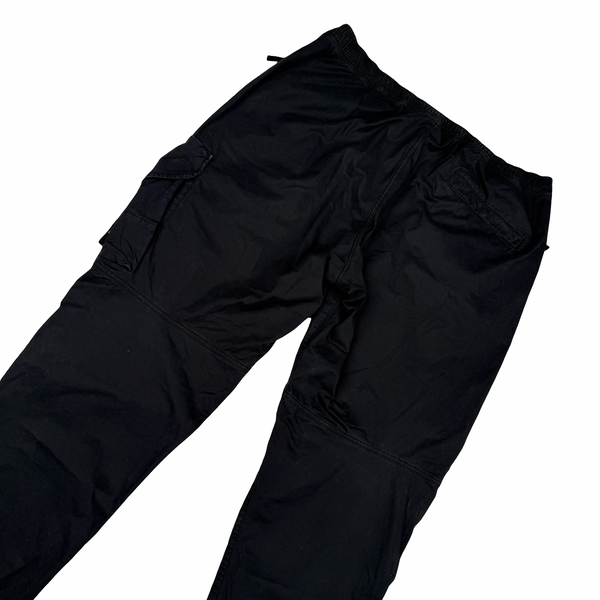 Stone Island 2023 RE T Black Cargo Trousers - 38" (XXL)